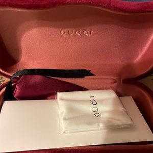 Authentic Gucci Sunglass case large